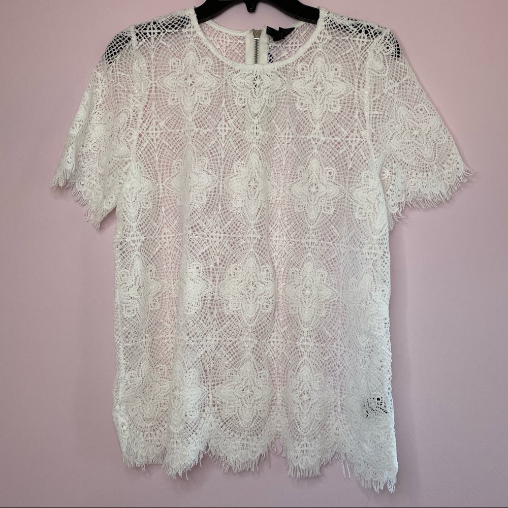 NEW Worthington Lace Top size medium